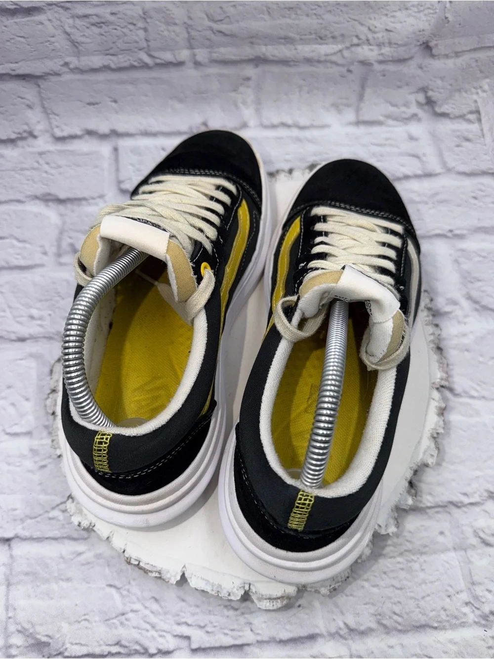 VANS Old Skool Overt CC Skater Shoes Sneakers Black Mens Size 7 Wmns Size 8.5